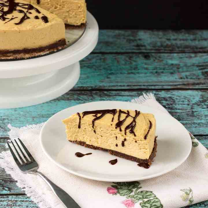 No Bake Peanut Butter Cheesecake