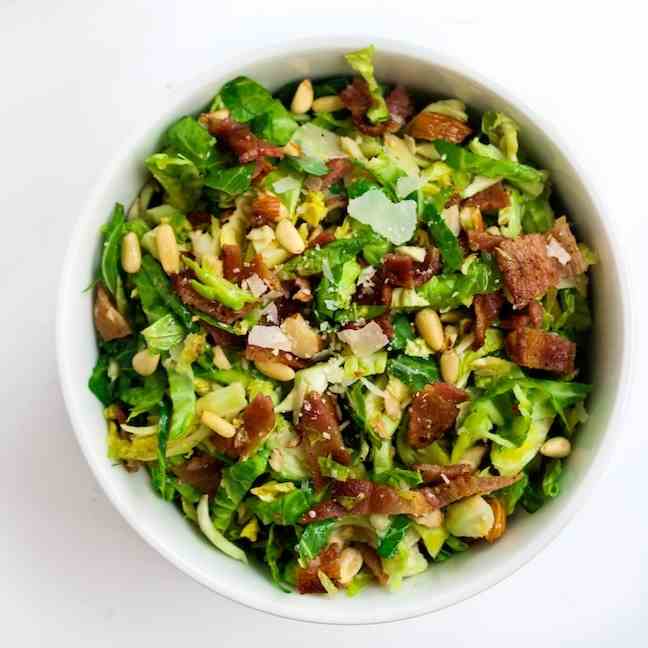 Bacon and Brussels Sprout Salad