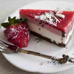 Strawberry Cheesecake Entremet