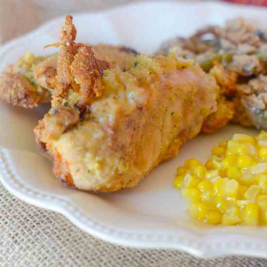 Gluten Free Oven Fried Chicken