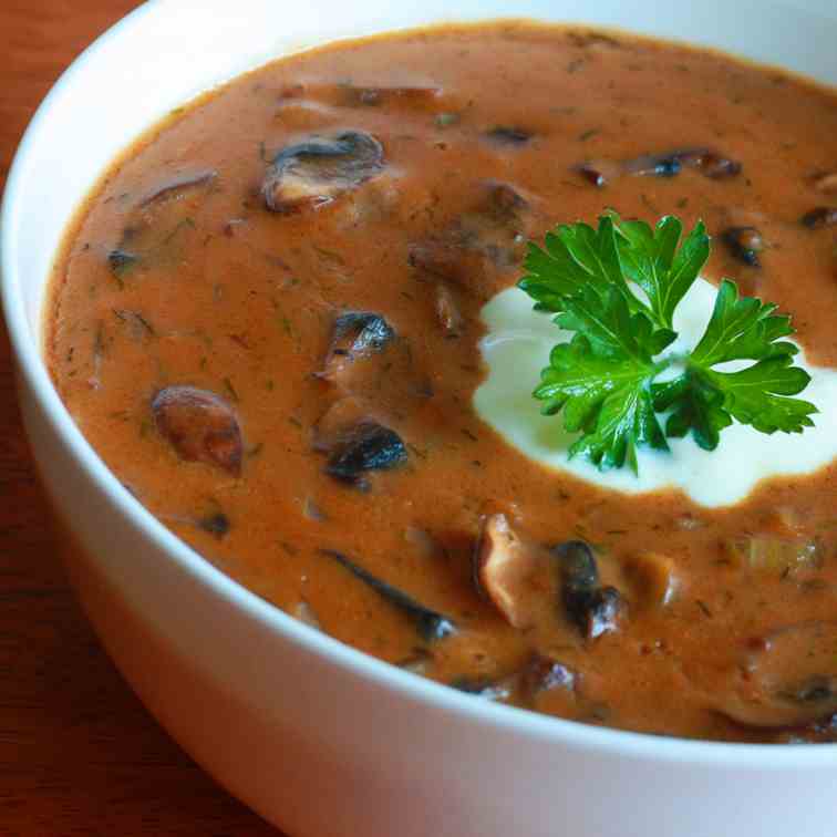 Hungarian Mushroom Soup