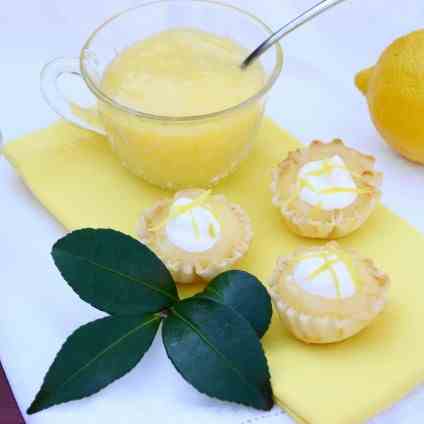 Lemon Curd Tartlets
