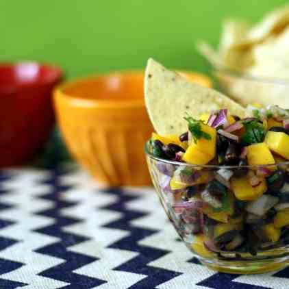 Mango Black Bean Salsa