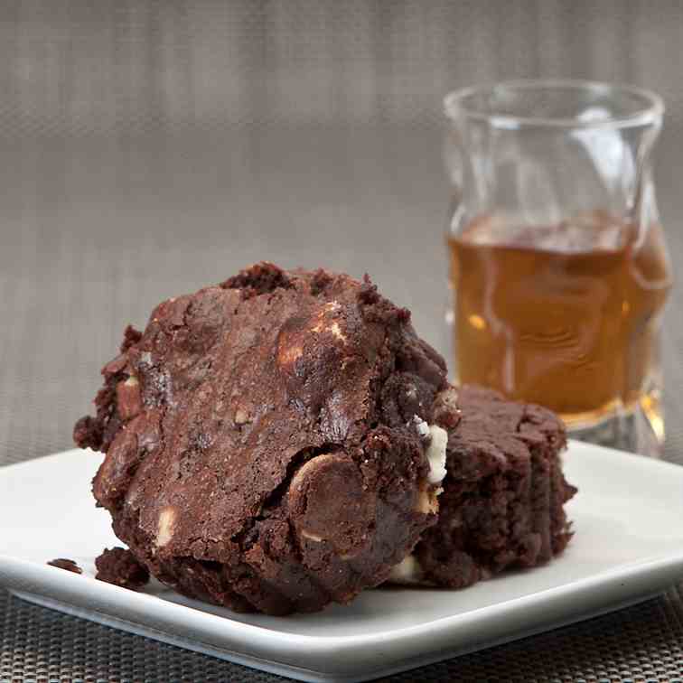 Tipsy Rocky Road GF Brownie