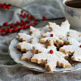 Almond Shortbread Cookies