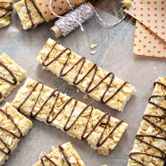 No Bake Granola Bars