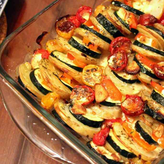 Potato Vegetable Gratin