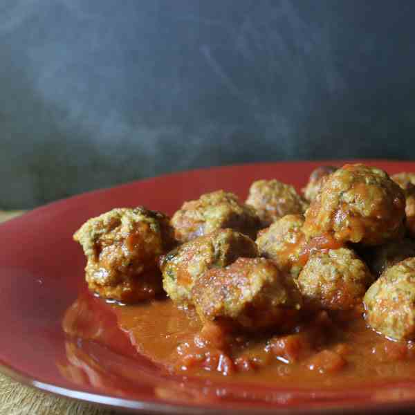 Slow Cooker Turkey Meatballs