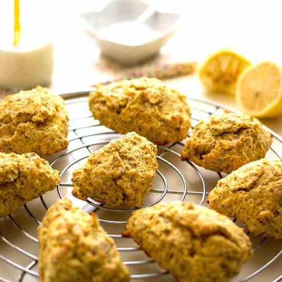 Lemon Poppy Seed Scones