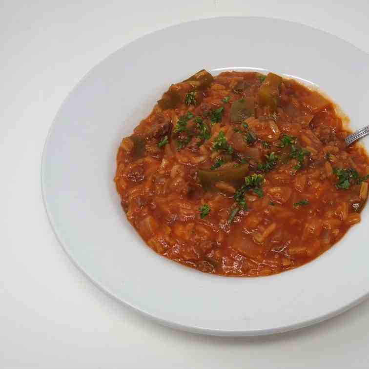 Stuffed Pepper Soup