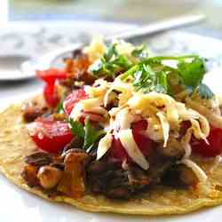 Vegetarian Tostada