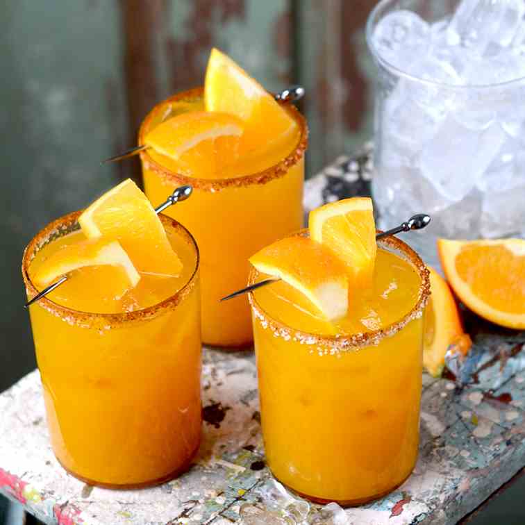 Orange Turmeric Margaritas