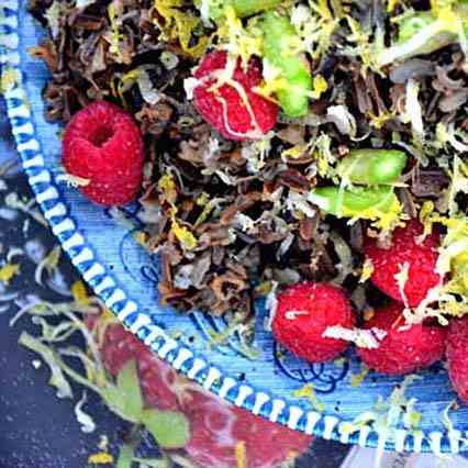 Sweet Black Rice and Asparagus Salad