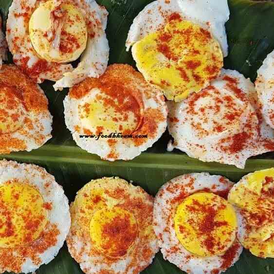 Stuffed Egg Idli- Egg Kothu Idli-Muttai Id