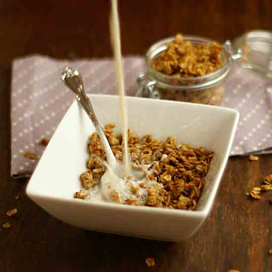 Crunchy Homemade Granola