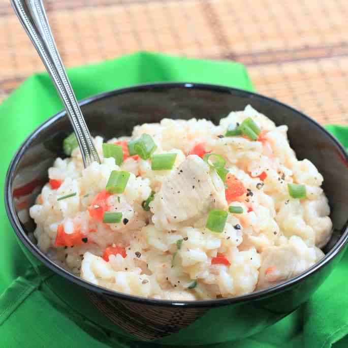 One Pot Chicken Risotto