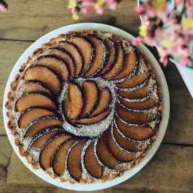 Plum Almond Tart (Gluten-Free)