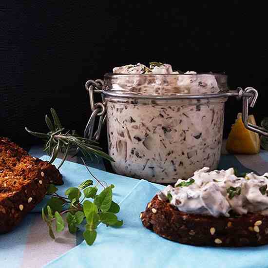 Herbed Mushroom Spread Recipe