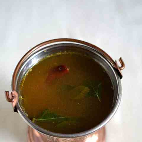 Drumstick Leaves (Keerai)  Rasam 