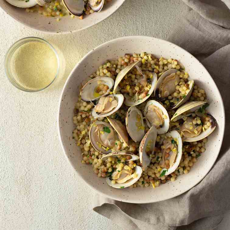 Fregola with Clams