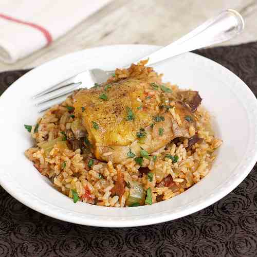 Chicken and Andouille Jambalaya