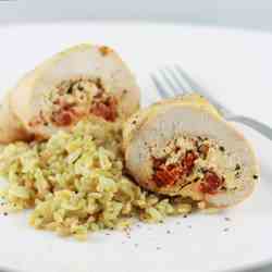 Chicken with Goat Cheese