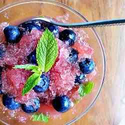 Watermelon granita