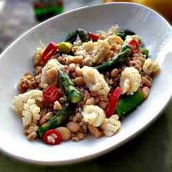 Farro salad