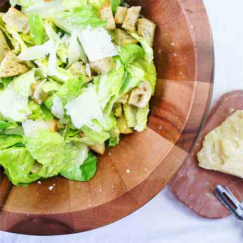 Mom's Lemony Caesar Salad