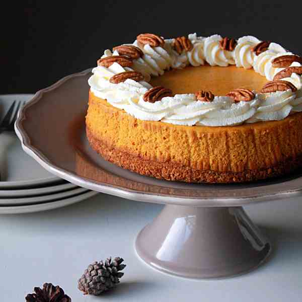 Pumpkin cheesecake