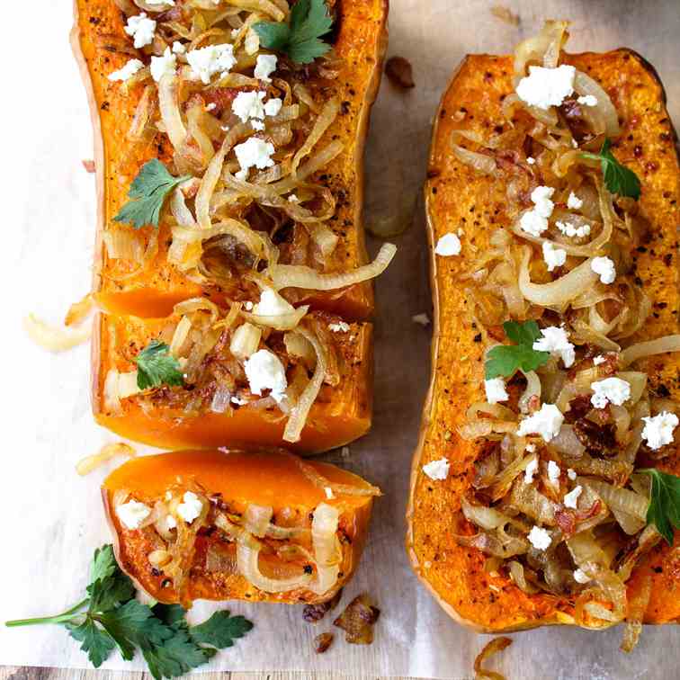 Caramelised Onion Roasted Butternut