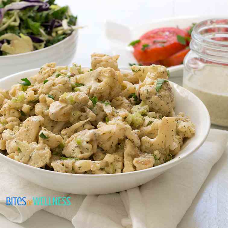 Whole30 Cauliflower Potato Salad