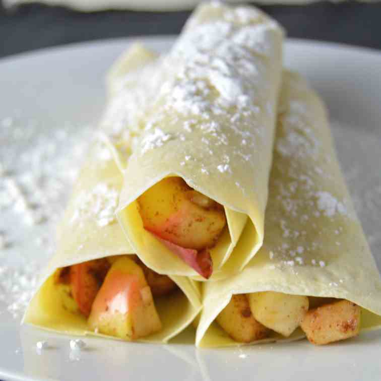 Apple Cinnamon Crepes