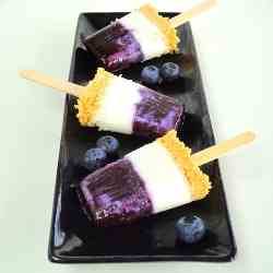 Blueberry Cheesecake Ice Pop