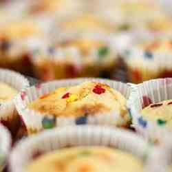 Chrysanthemum and Mandarin Muffins