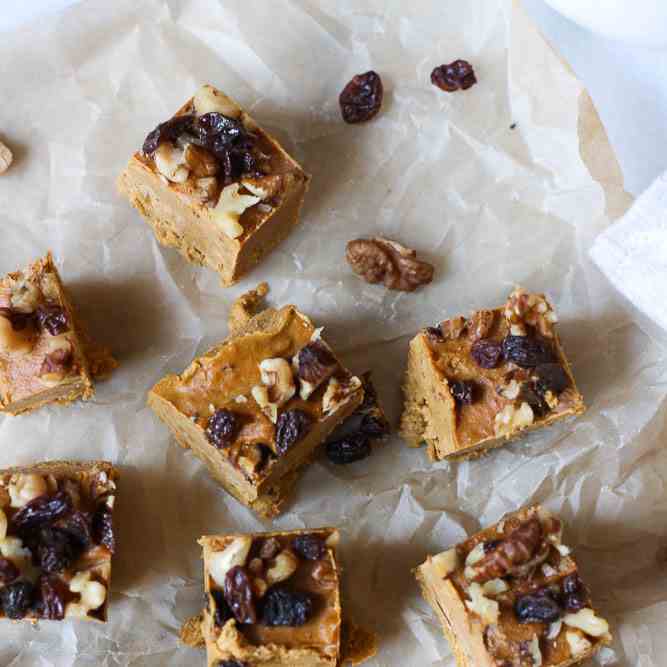 Pumpkin Peanut Butter Fudge