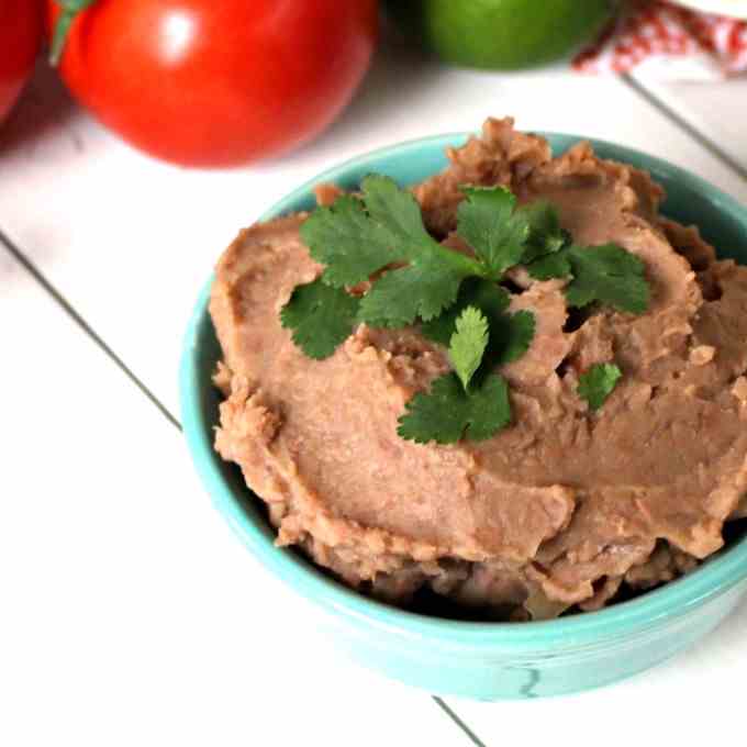 Crock Pot Refried Beans