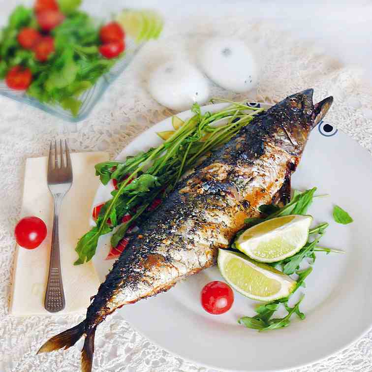 Marinated mackerel