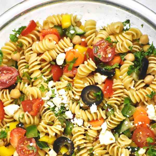 Rainbow Pasta Salad