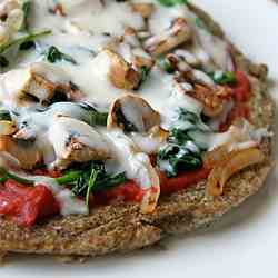 Wild Rice Pizza Crust or Flatbread