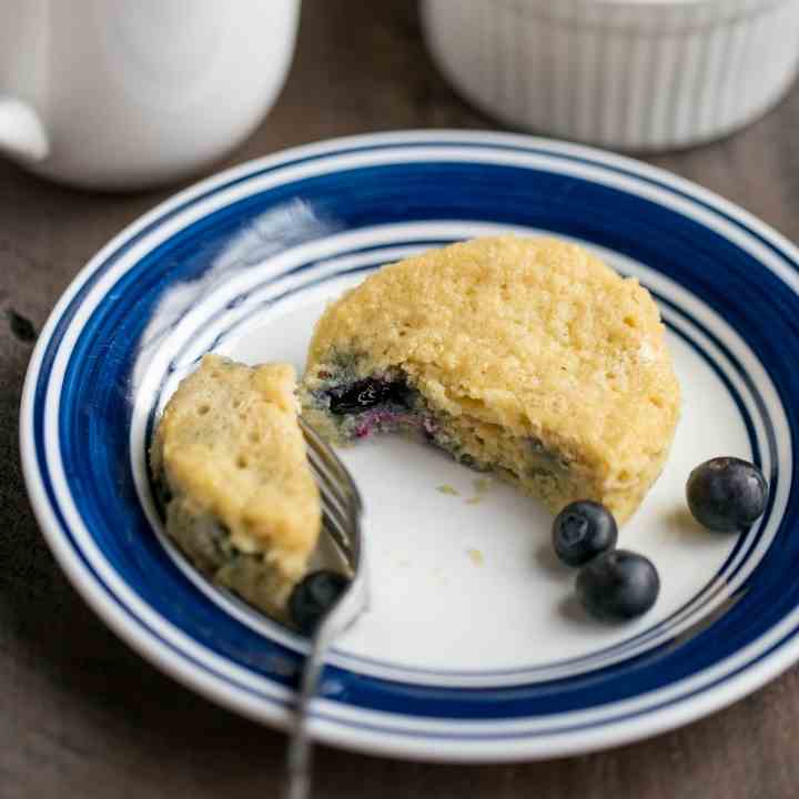 Blueberry Mug Cake