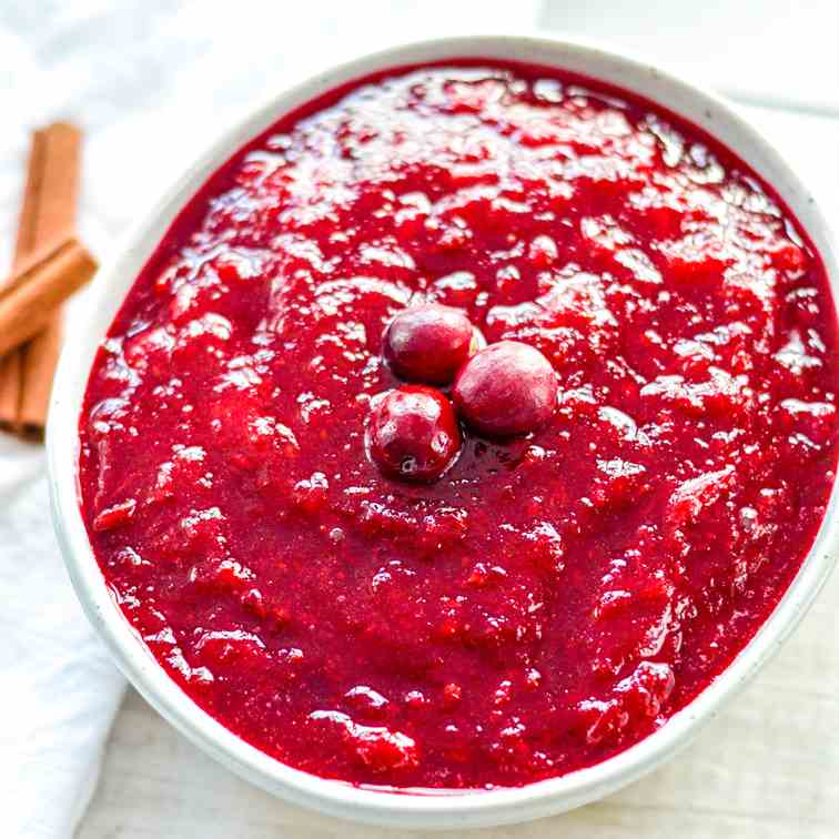 Homemade Cranberry Sauce