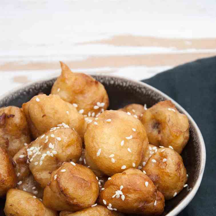 Vegan Banana Fritters