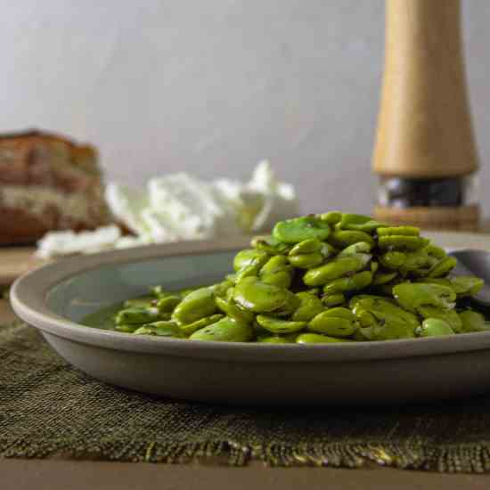 Marinated Fava Beans