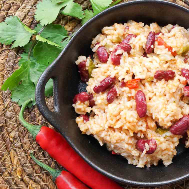 Instant Pot Rice And Beans Recipe