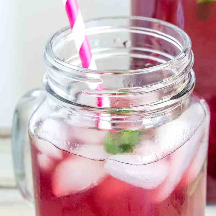 Mulberry Iced Tea