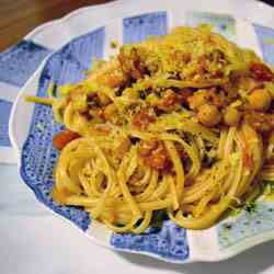 Spaghetti with Chickpeas