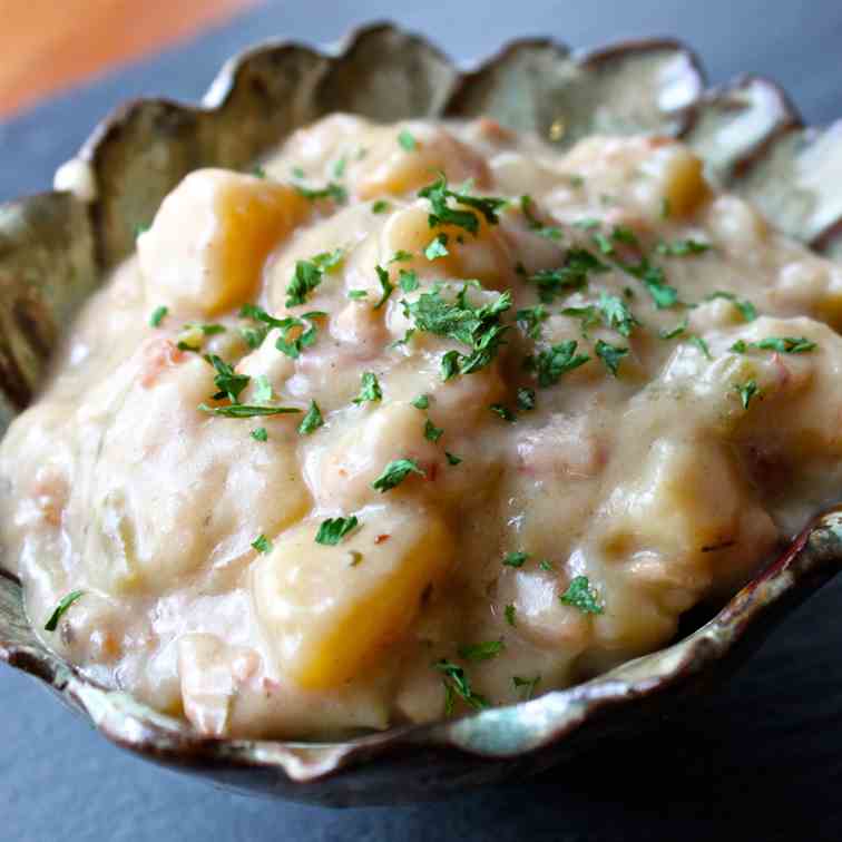 new england clam chowder