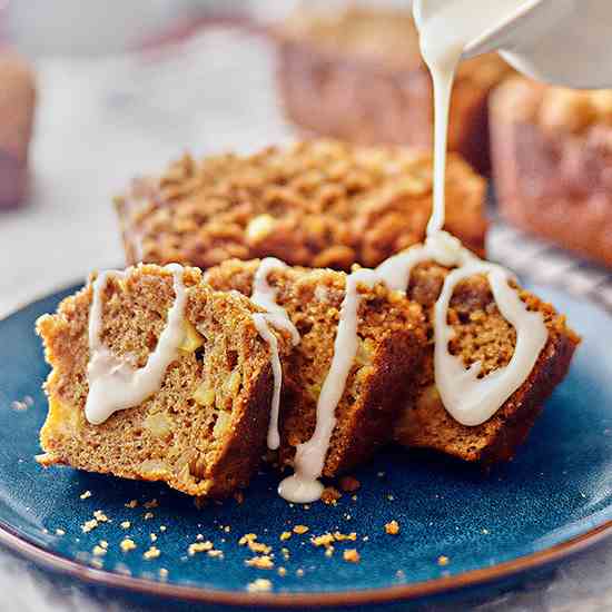 Mini Apple Cake Loaves