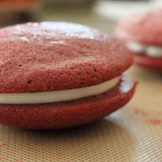 Red Velvet Whoopie Pie